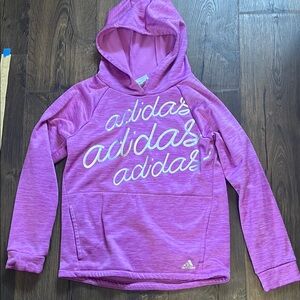 Adidas Kids Purple Hoodie